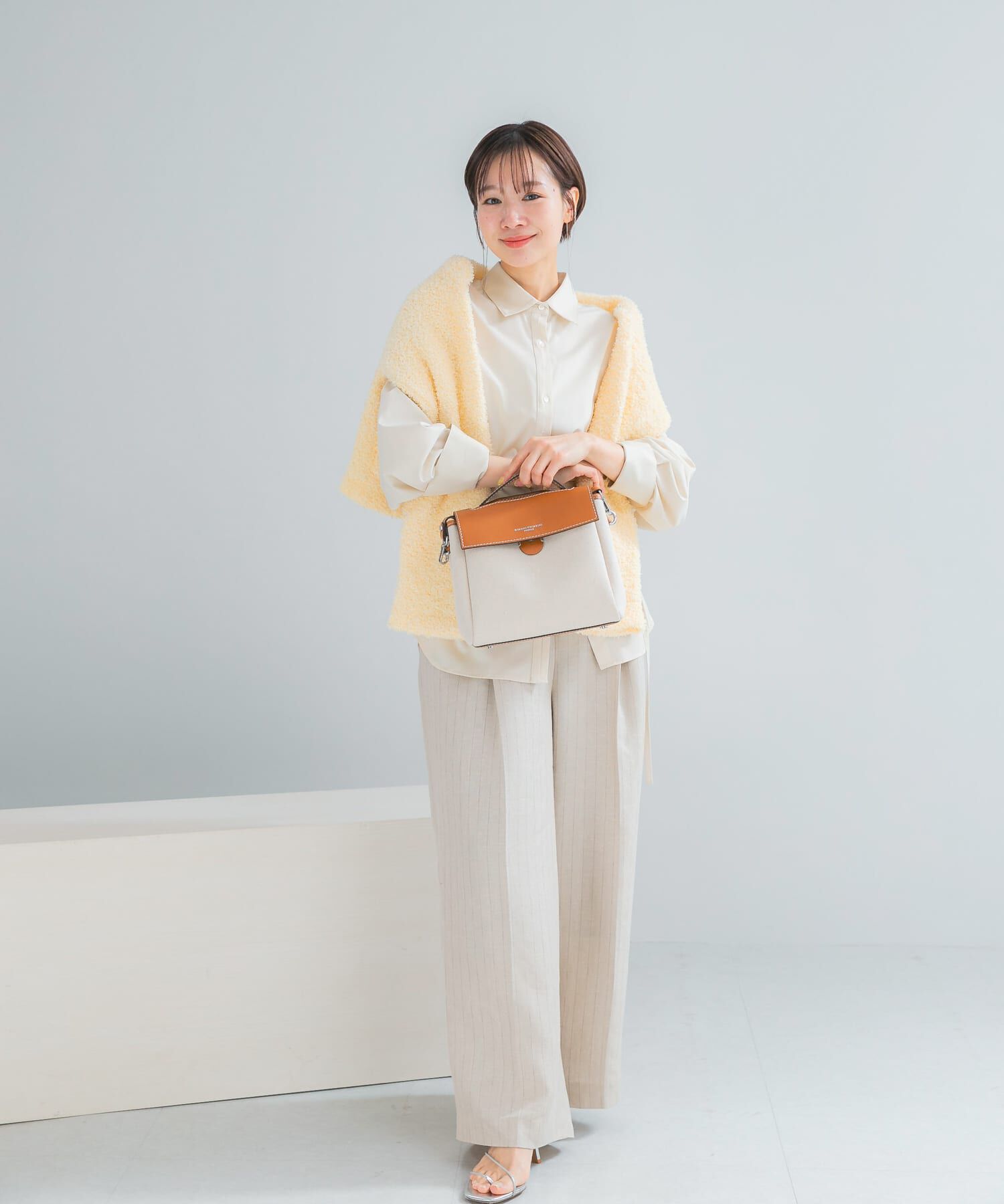 URBAN RESEARCH ROSSO「シルク混デザインカラーシャツ」|シャツ・ブラウス|