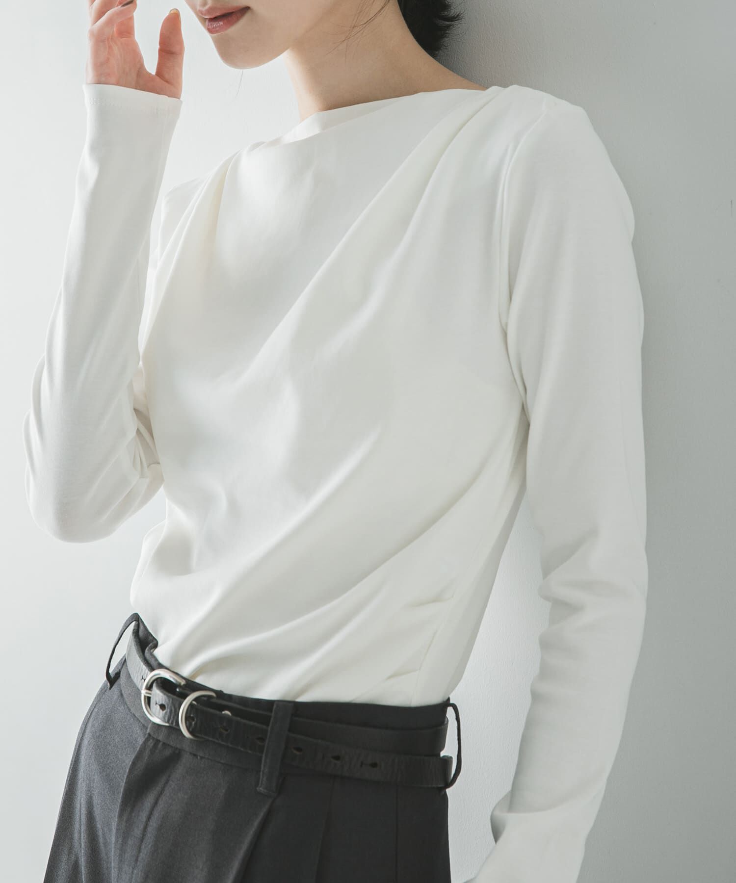 URBAN RESEARCH「2WAYドレープカットソー」|Tシャツ・カットソー|