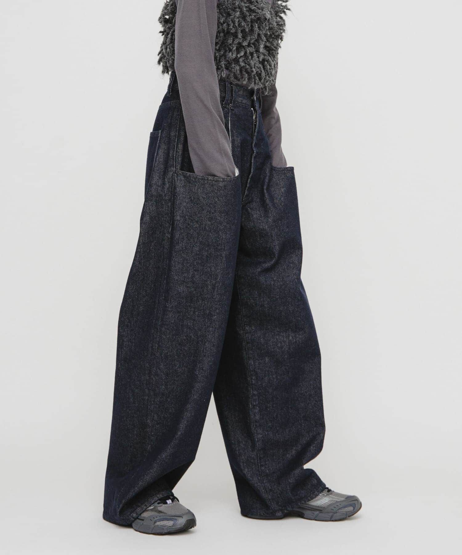  「『3サイズ展開』BIGポケットデザインデニム」|デニム|