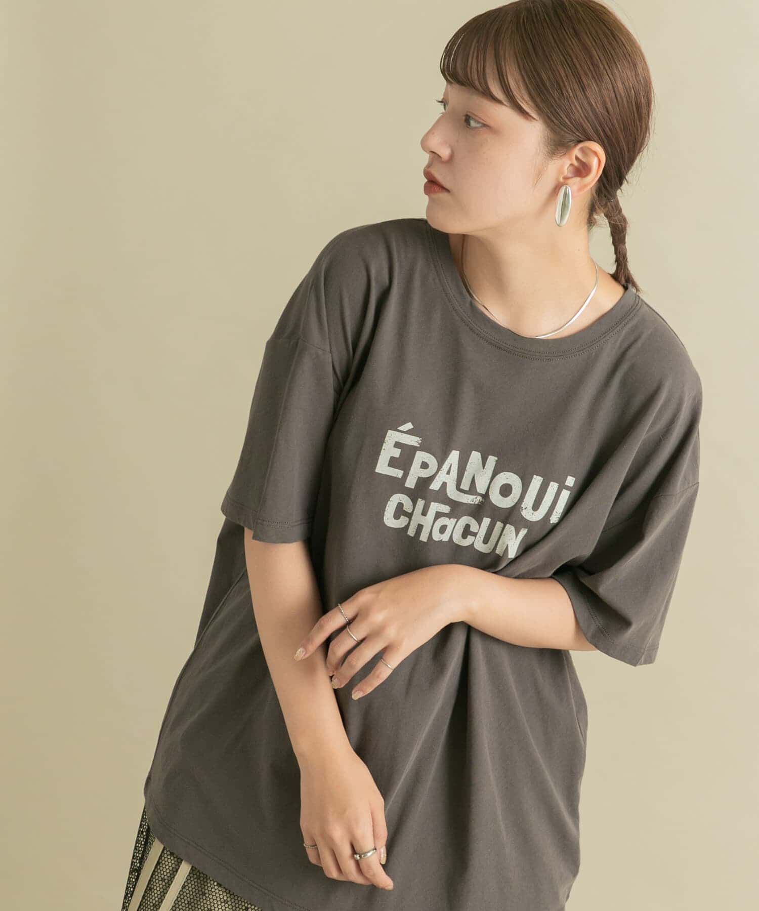  「シアープリントBIG TEE」|Tシャツ・カットソー|