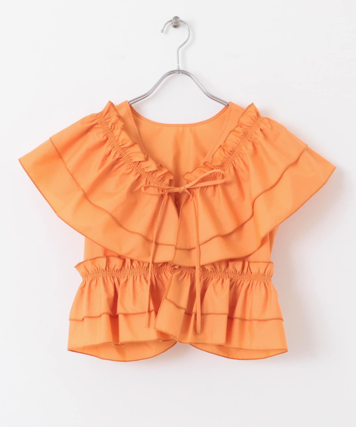  「マルチWAYクロスフリルブラウス」|シャツ・ブラウス|