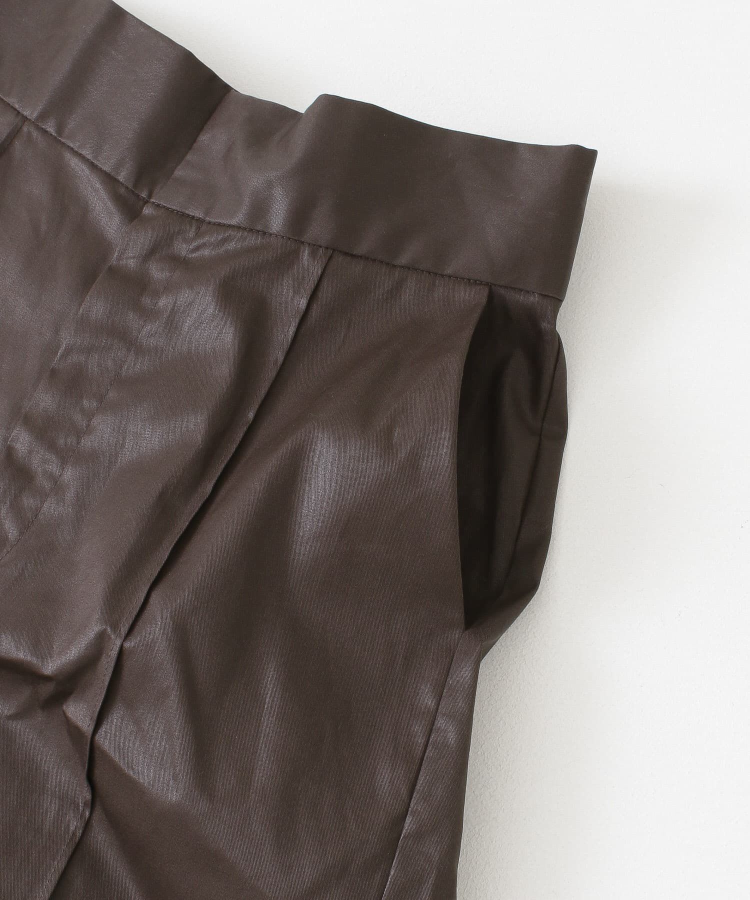  「ハイウエストコーティングショートパンツ」|その他|