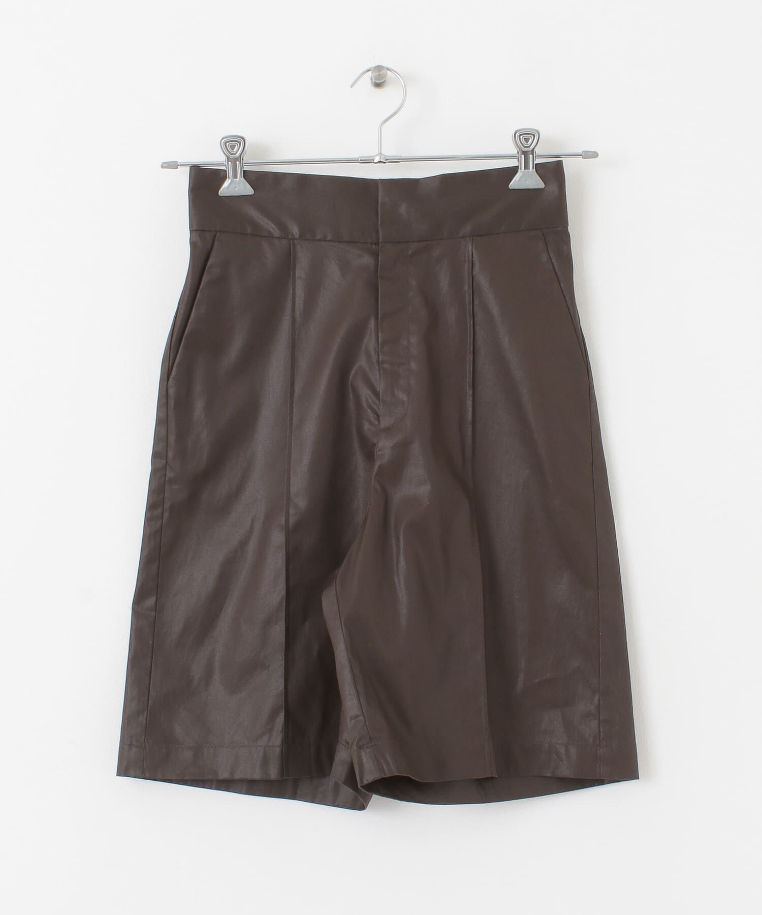  「ハイウエストコーティングショートパンツ」|その他|