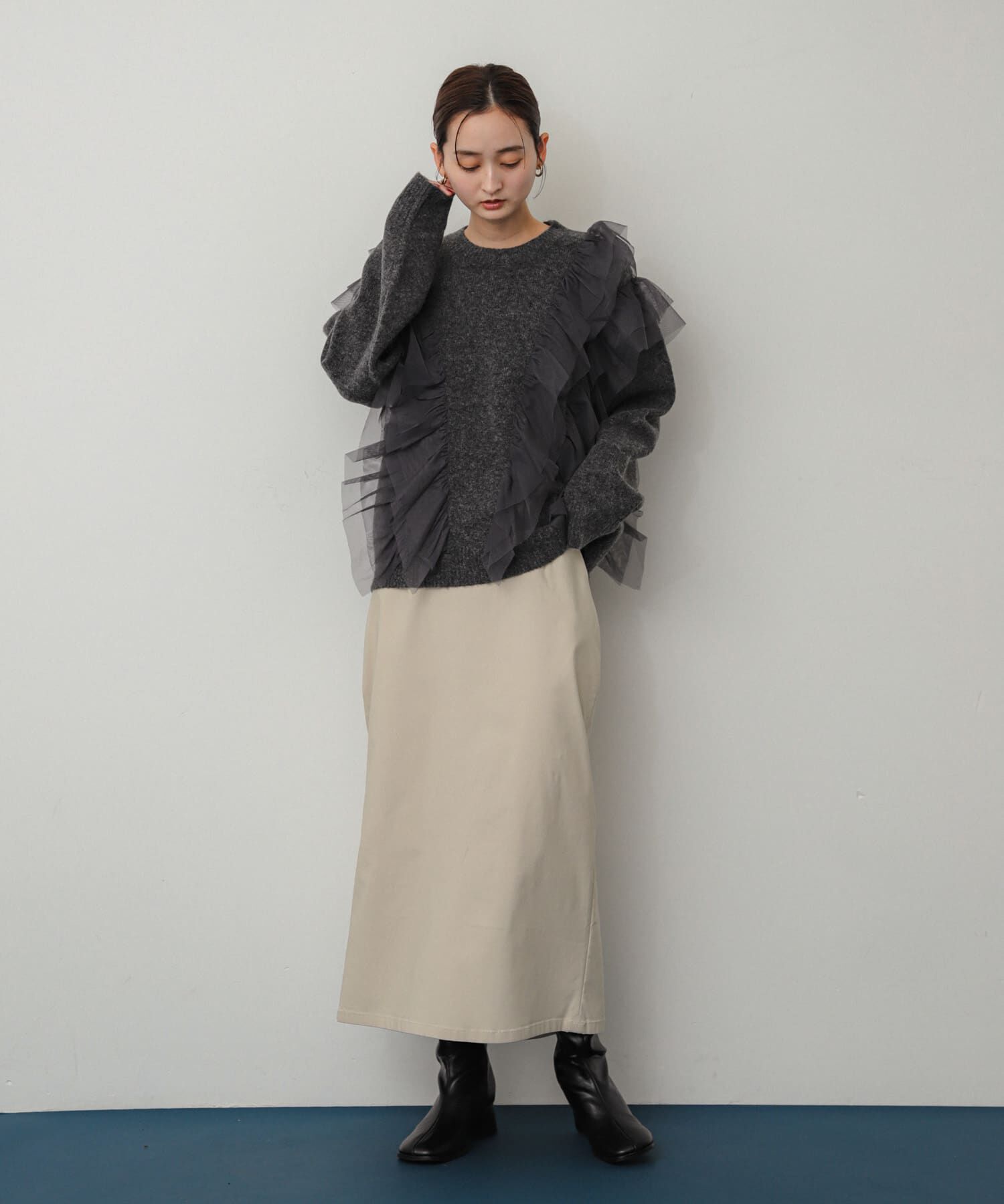 SENSE OF PLACE by URBAN RESEARCH「『一部WEB限定ｶﾗｰ』『TALLｻｲｽﾞ/WEB限定』ｽﾄﾚｯﾁｻｽﾂｷﾊｲｳ  」|スカート|