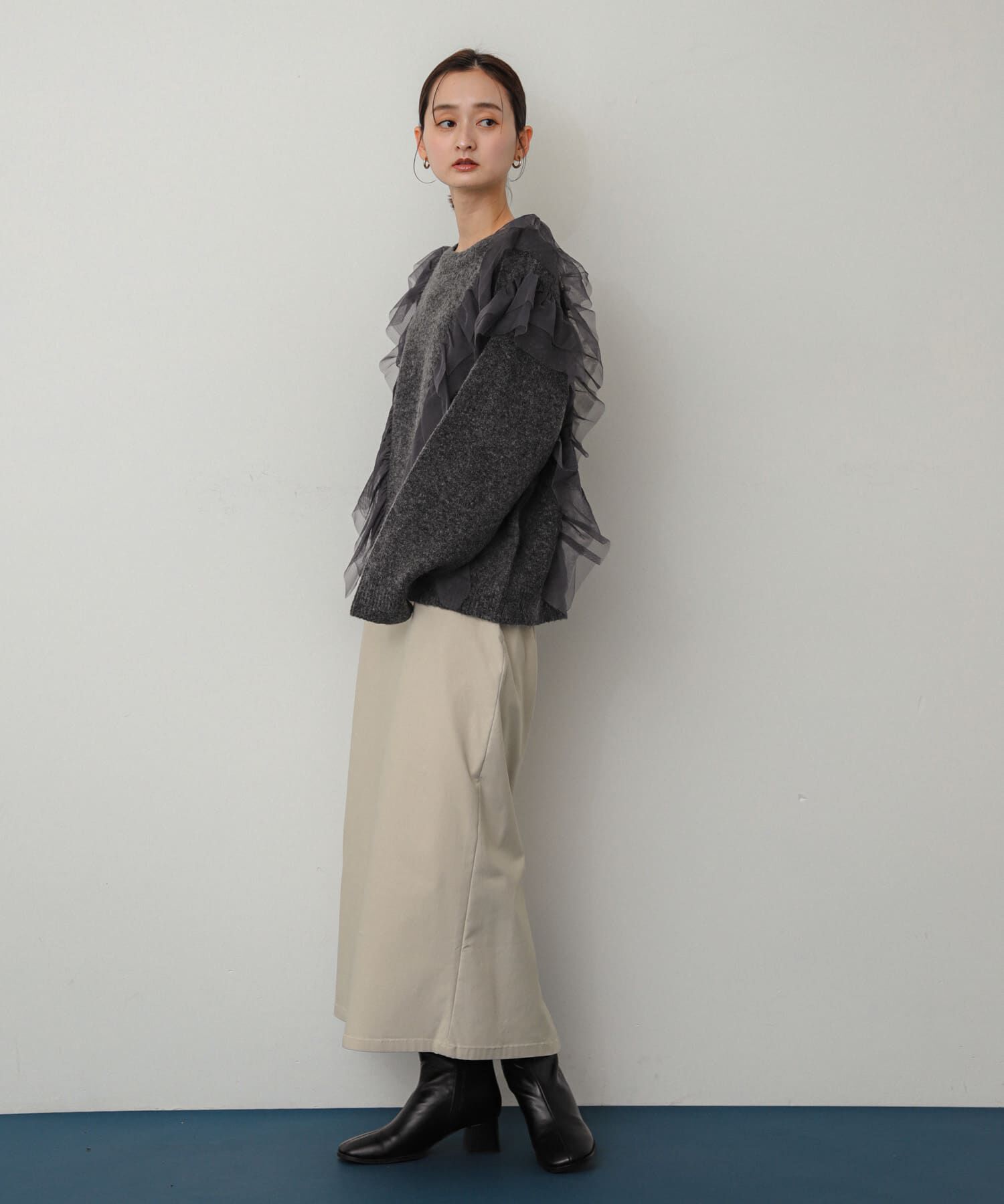 SENSE OF PLACE by URBAN RESEARCH「『一部WEB限定ｶﾗｰ』『TALLｻｲｽﾞ/WEB限定』ｽﾄﾚｯﾁｻｽﾂｷﾊｲｳ  」|スカート|