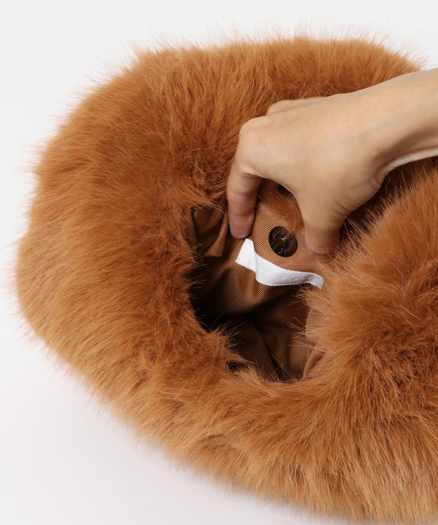 SENSE OF PLACE by URBAN RESEARCH「ファーラウンドバッグ」|ハンドバッグ|