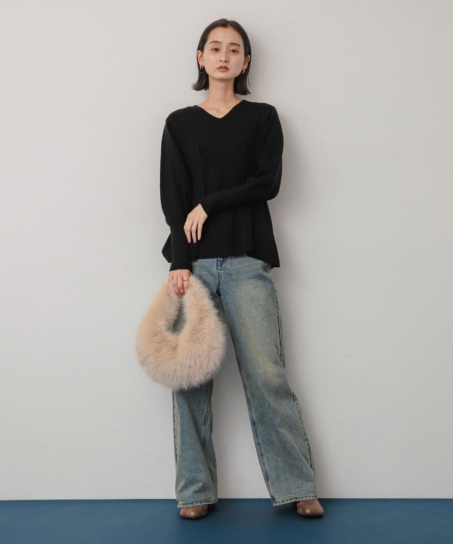 SENSE OF PLACE by URBAN RESEARCH「ファーラウンドバッグ」|ハンドバッグ|