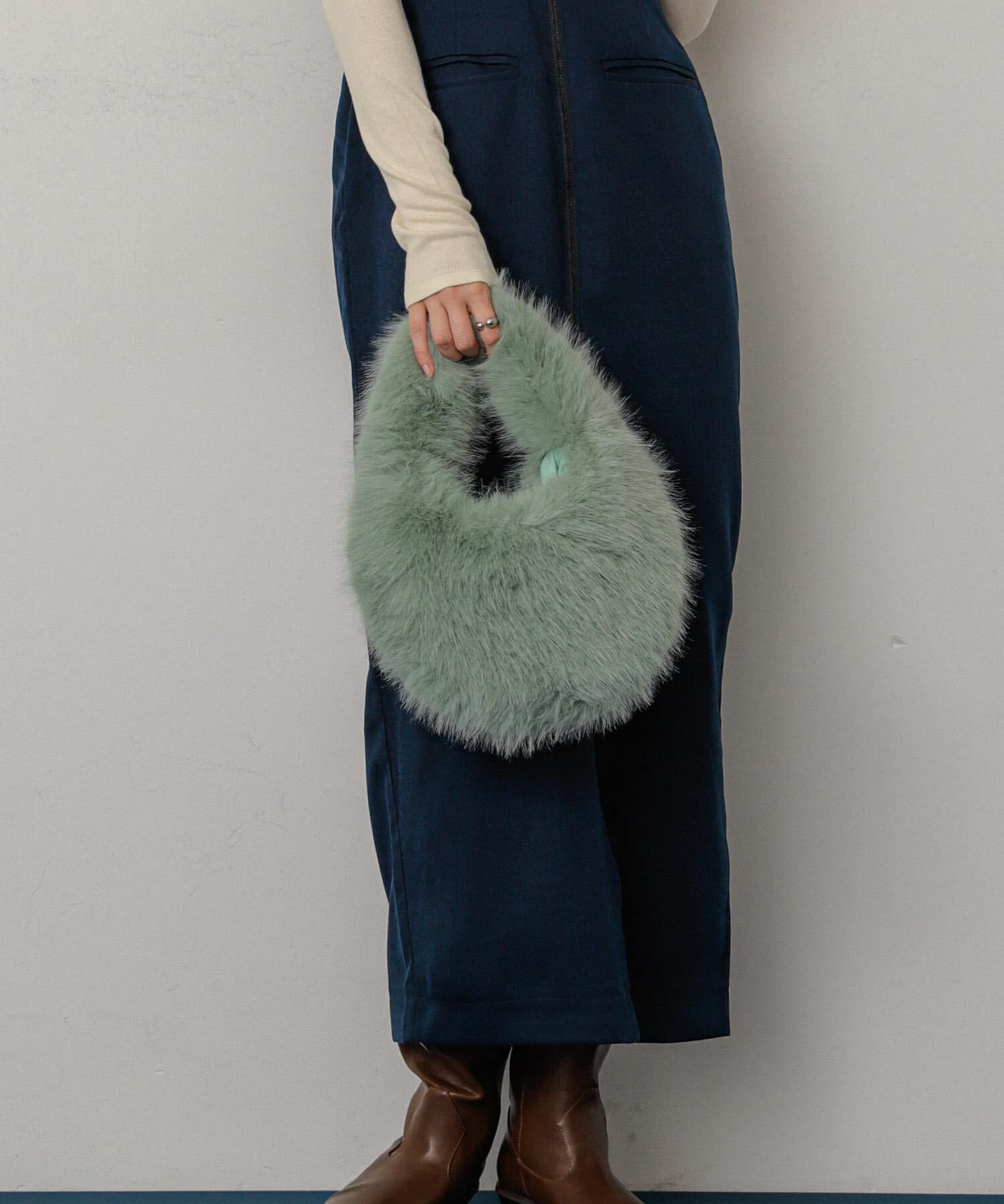 SENSE OF PLACE by URBAN RESEARCH「ファーラウンドバッグ」|ハンドバッグ|