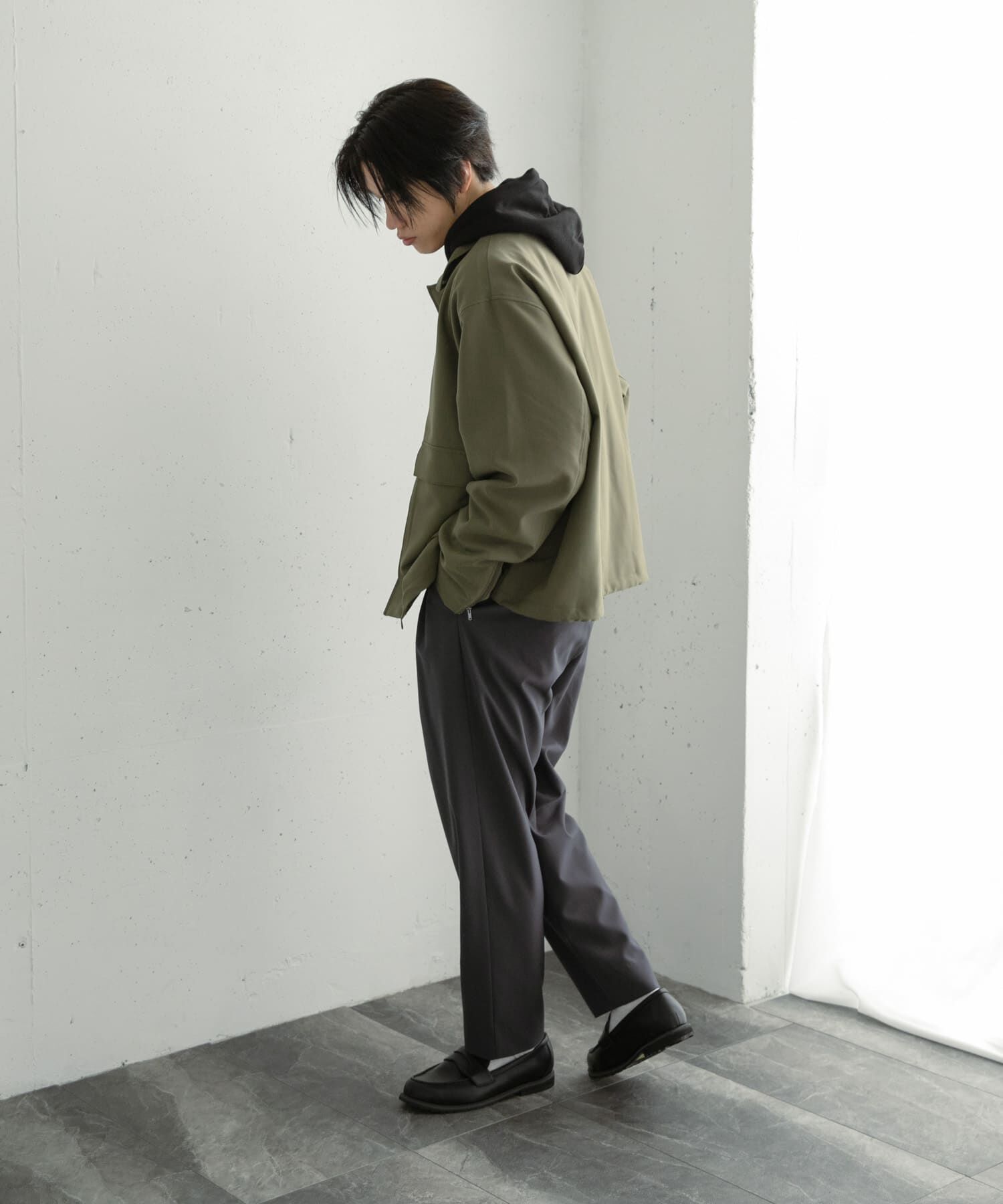 SENSE OF PLACE by URBAN RESEARCH「『イージーケア』ダブルタックテーパードパンツ」|その他|