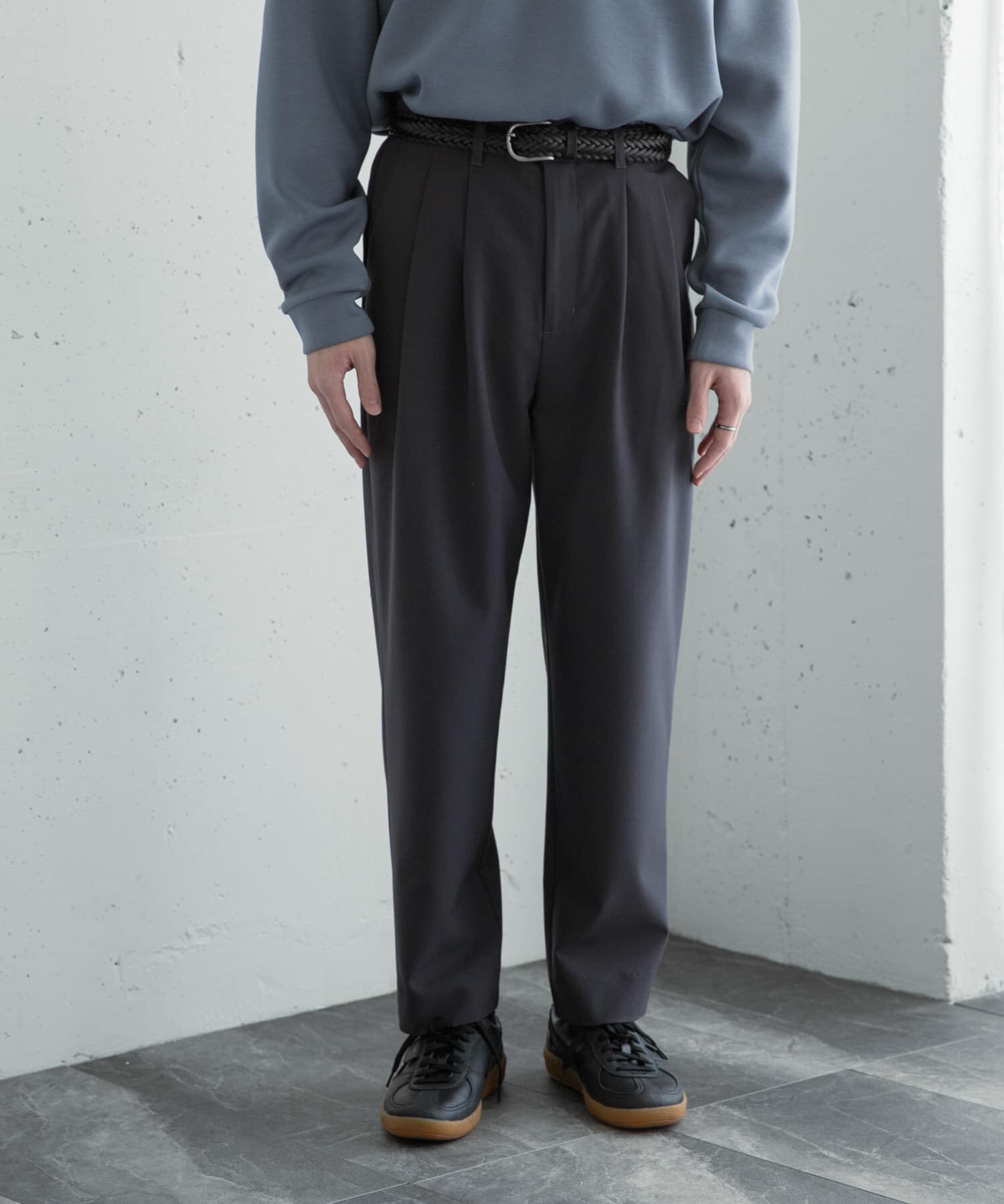 SENSE OF PLACE by URBAN RESEARCH「『イージーケア』ダブルタックテーパードパンツ」|その他|