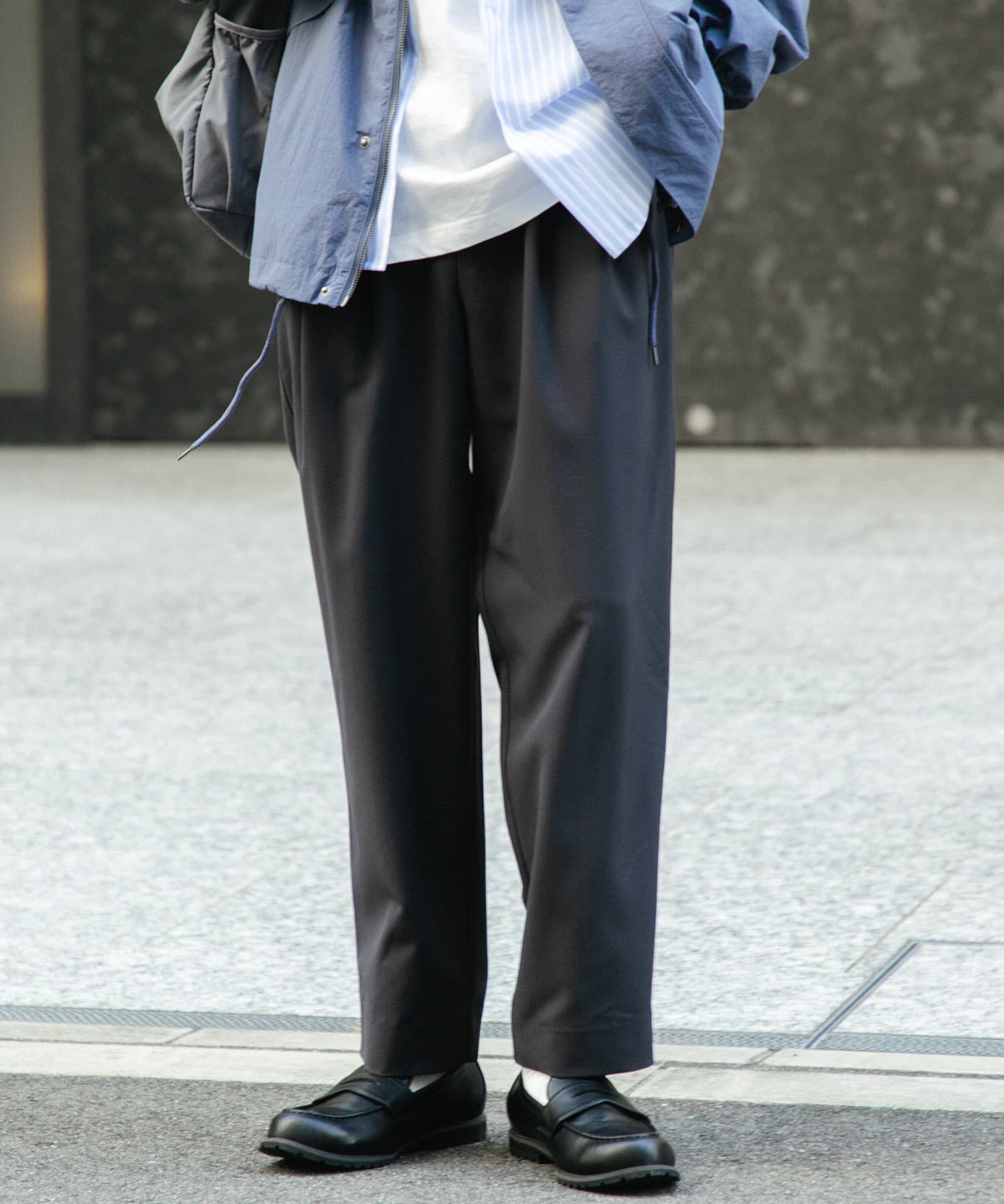 SENSE OF PLACE by URBAN RESEARCH「『イージーケア』ダブルタックテーパードパンツ」|その他|