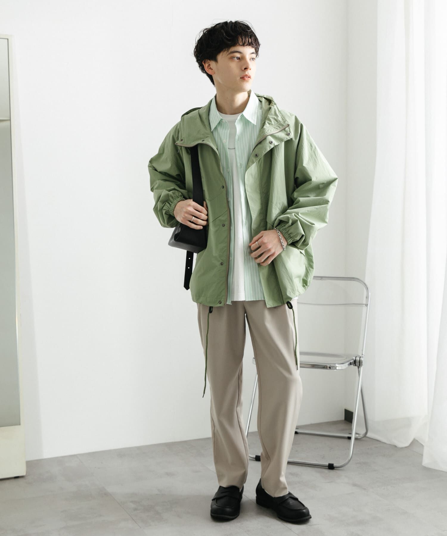 SENSE OF PLACE by URBAN RESEARCH「『イージーケア』ダブルタックテーパードパンツ」|その他|