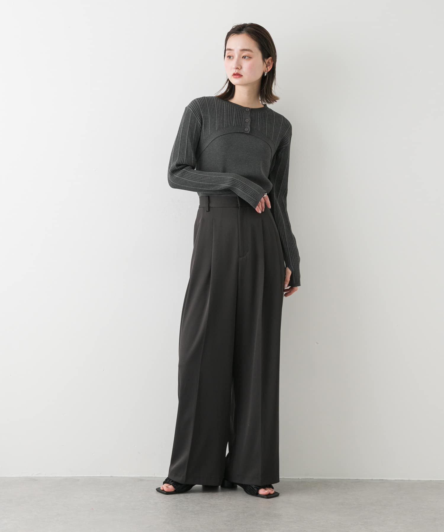 SENSE OF PLACE by URBAN RESEARCH「2Pレイヤードセーター」|ニット・セーター|