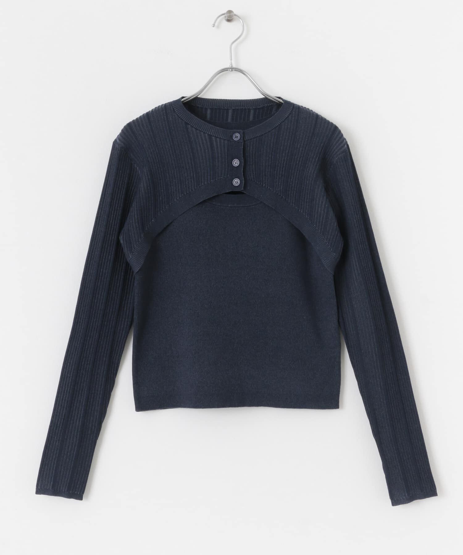 SENSE OF PLACE by URBAN RESEARCH「2Pレイヤードセーター」|ニット・セーター|