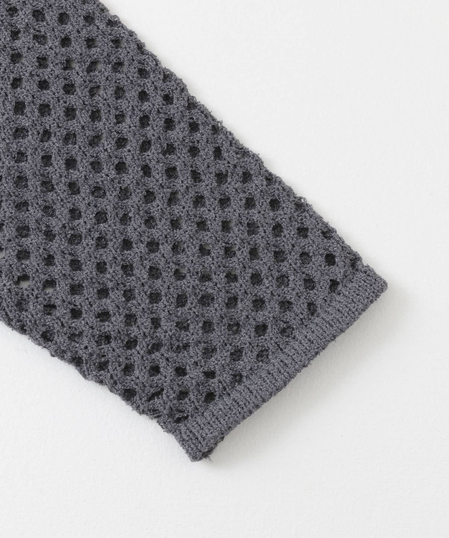 SENSE OF PLACE by URBAN RESEARCH「『ユニセックス』メッシュ衿付きカーディガン」|カーディガン|