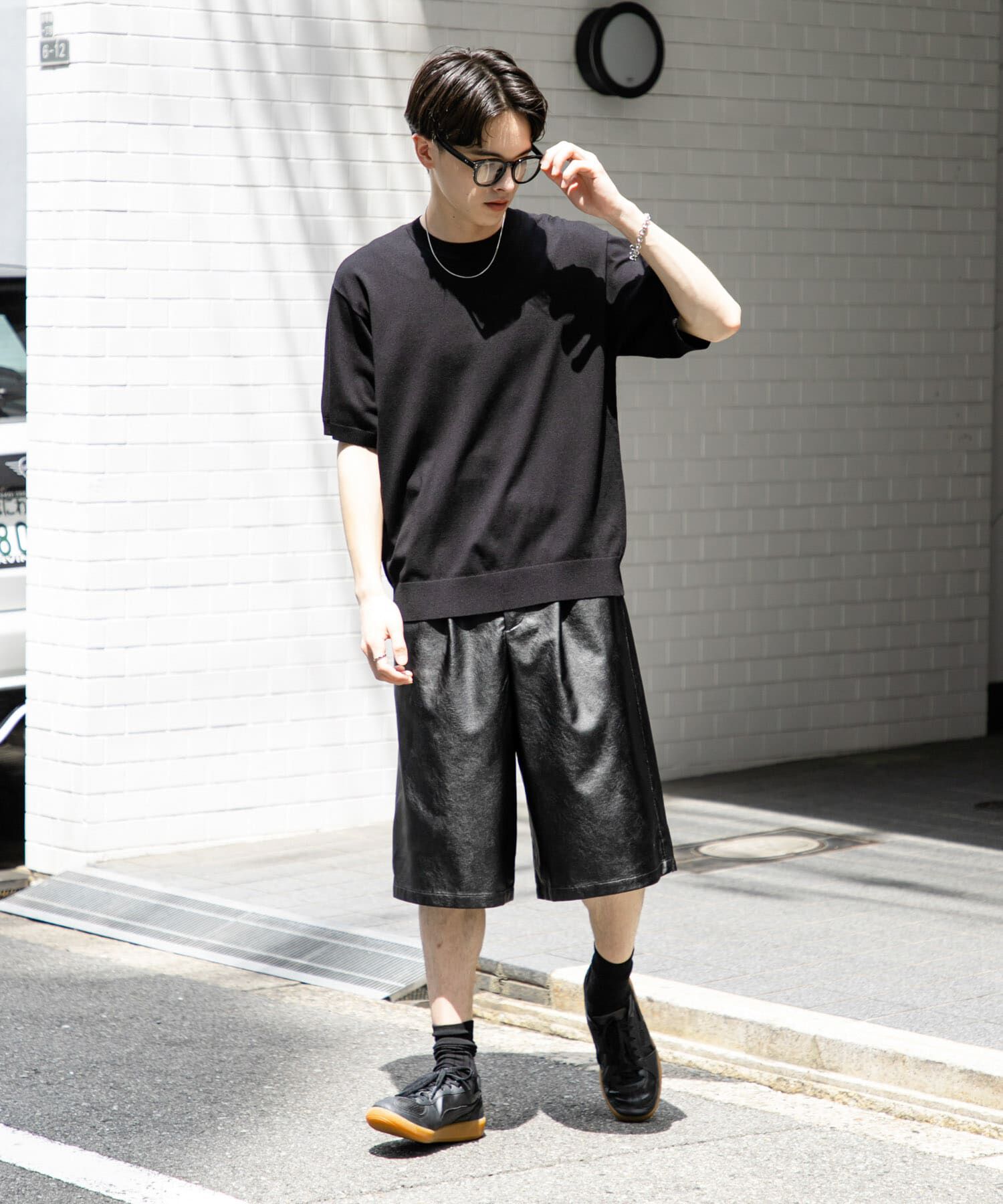 SENSE OF PLACE by URBAN RESEARCH「クルーネックニットショートスリーブTシャツ」|ニット・セーター|