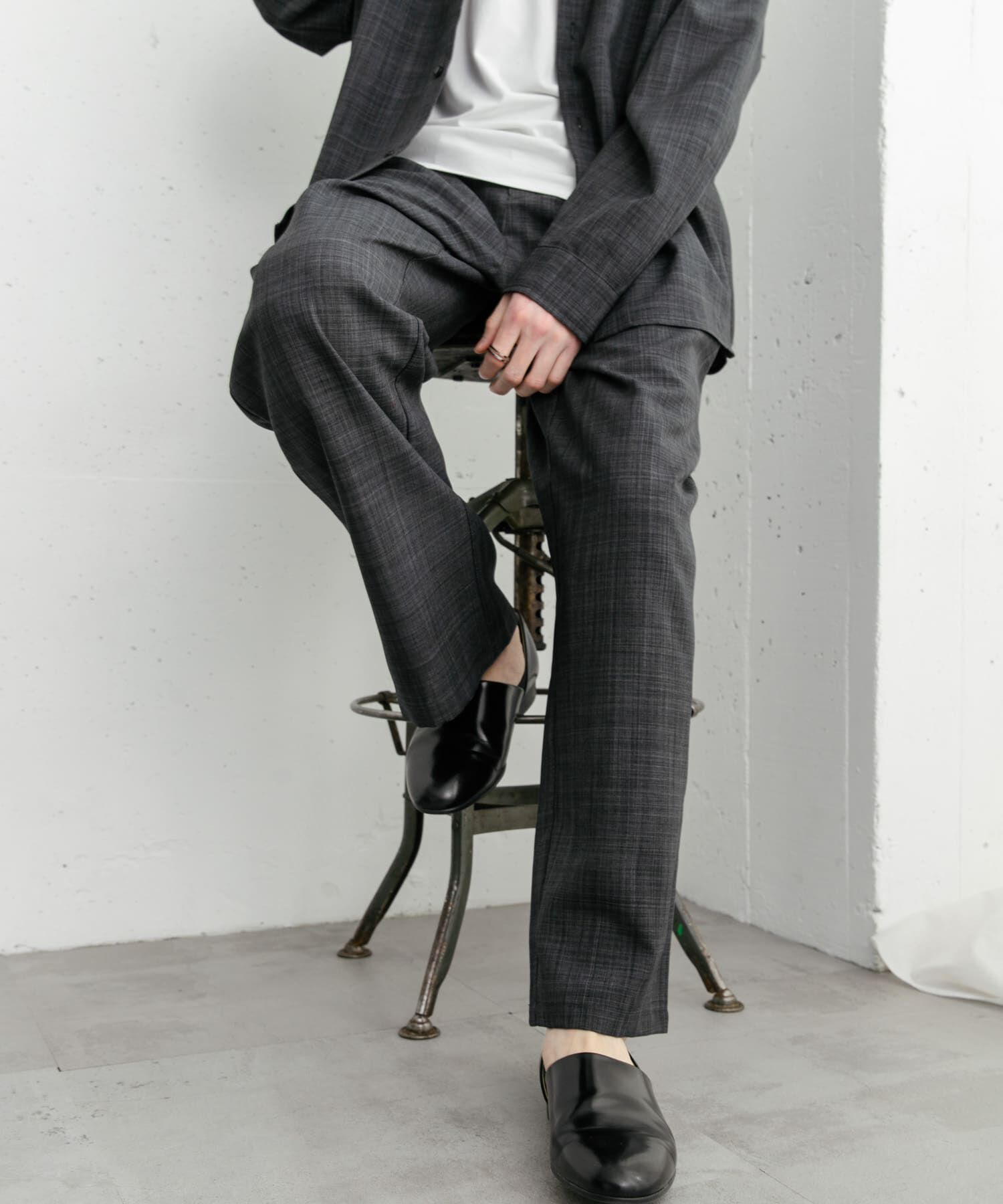 SENSE OF PLACE by URBAN RESEARCH「『ｾｯﾄｱｯﾌﾟ対応』『接触冷感/吸水速乾/ｲｰｼﾞｰｹｱ』ﾘﾈﾝﾗ  」|その他|ブラック