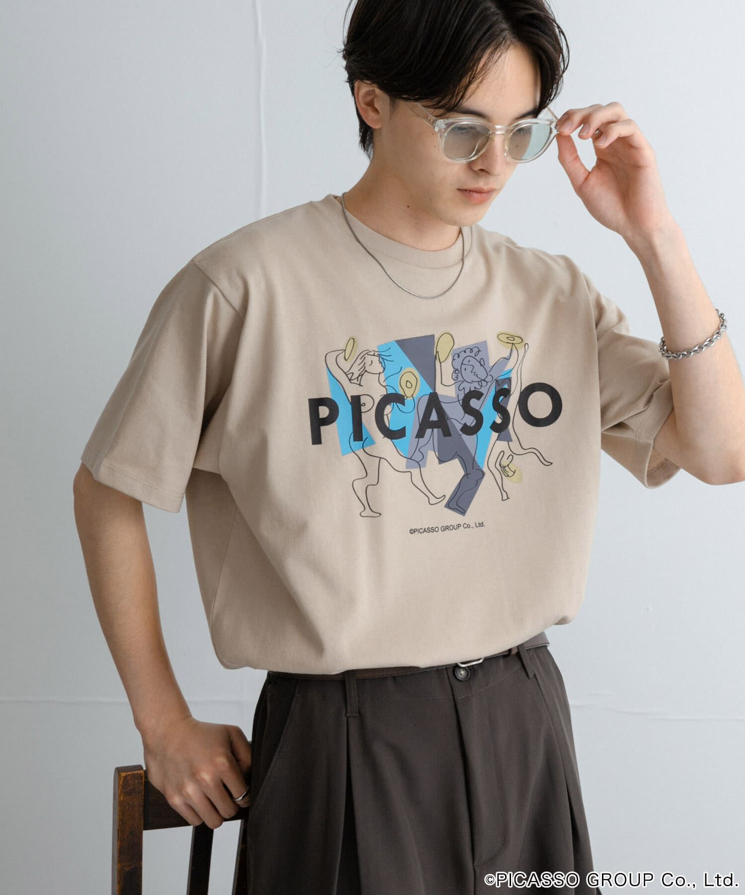 SENSE OF PLACE by URBAN RESEARCH「PICASSO SHORT-SLEEVE T-SHIRTS B」|Tシャツ・カットソー|