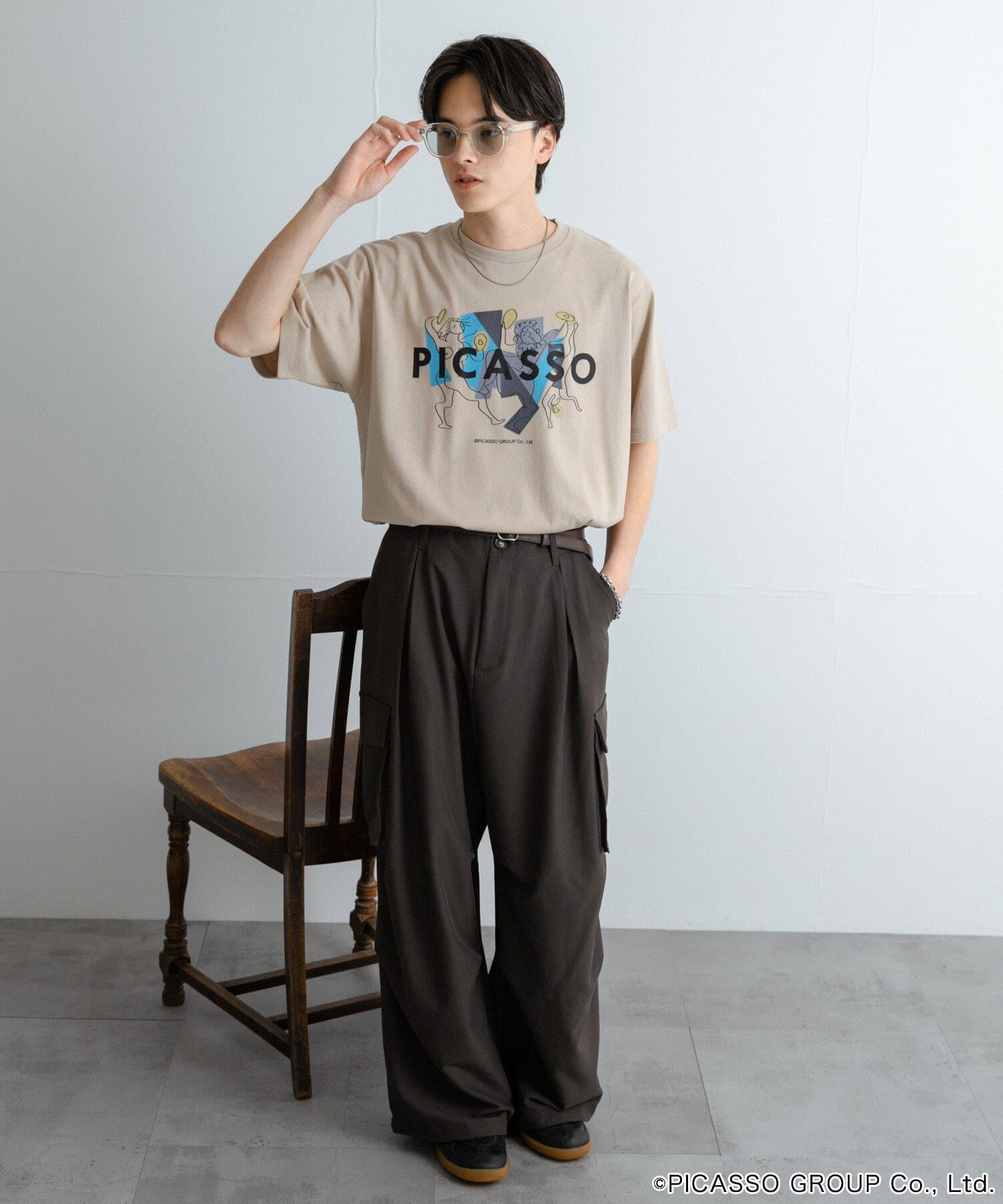 SENSE OF PLACE by URBAN RESEARCH「PICASSO SHORT-SLEEVE T-SHIRTS B」|Tシャツ・カットソー|