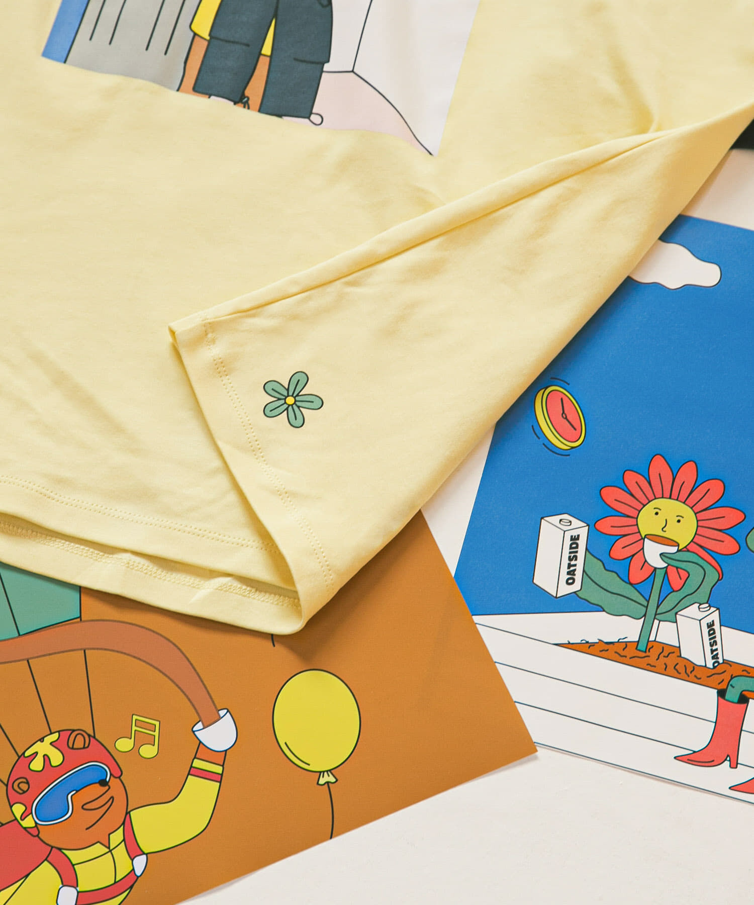 SENSE OF PLACE by URBAN RESEARCH「『別注』OATSIDE&times;SENSE OF PLACE　グラフィックショートスリーブ Tシャツ B」|Tシャツ・カットソー|