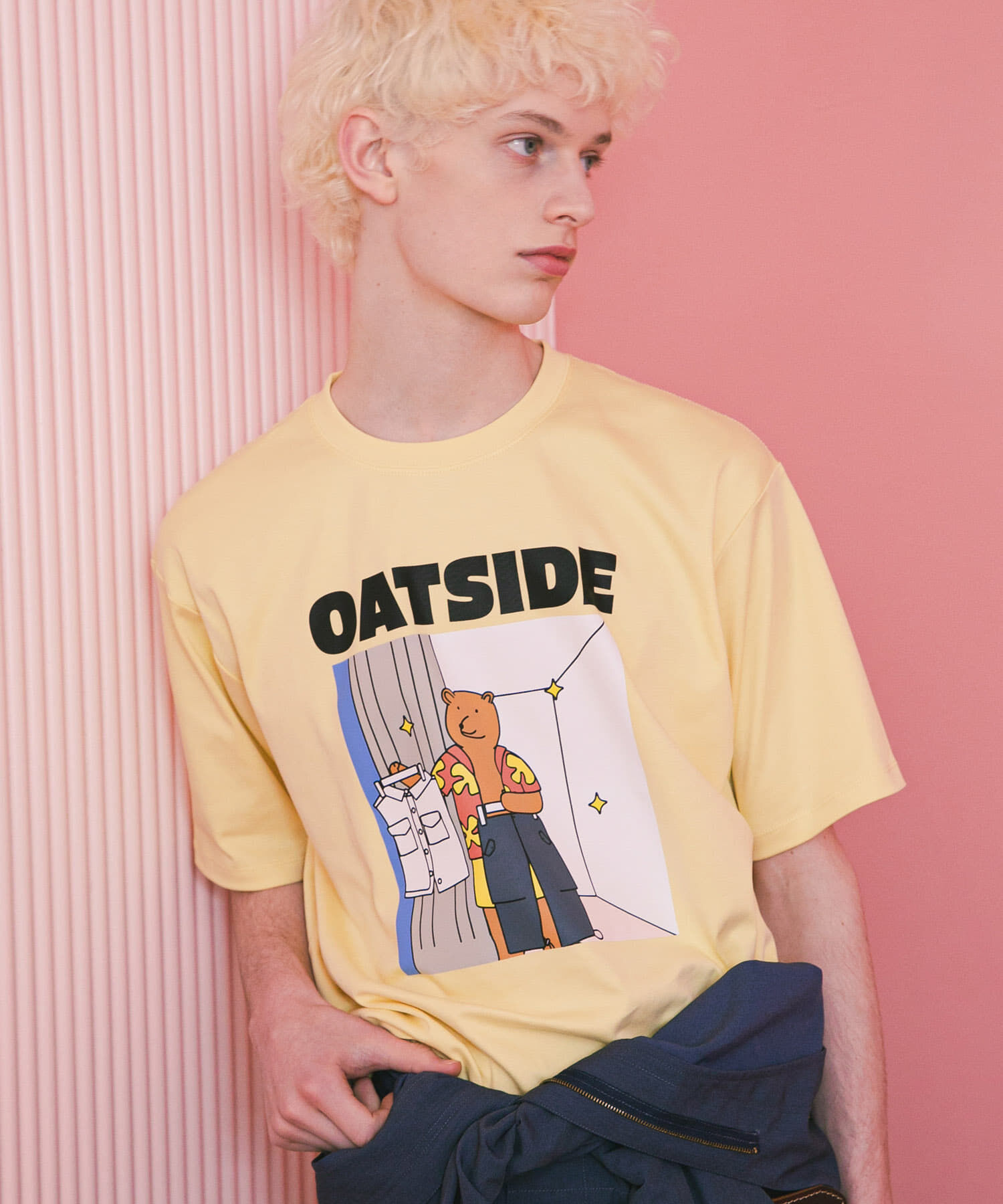 SENSE OF PLACE by URBAN RESEARCH「『別注』OATSIDE&times;SENSE OF PLACE　グラフィックショートスリーブ Tシャツ B」|Tシャツ・カットソー|