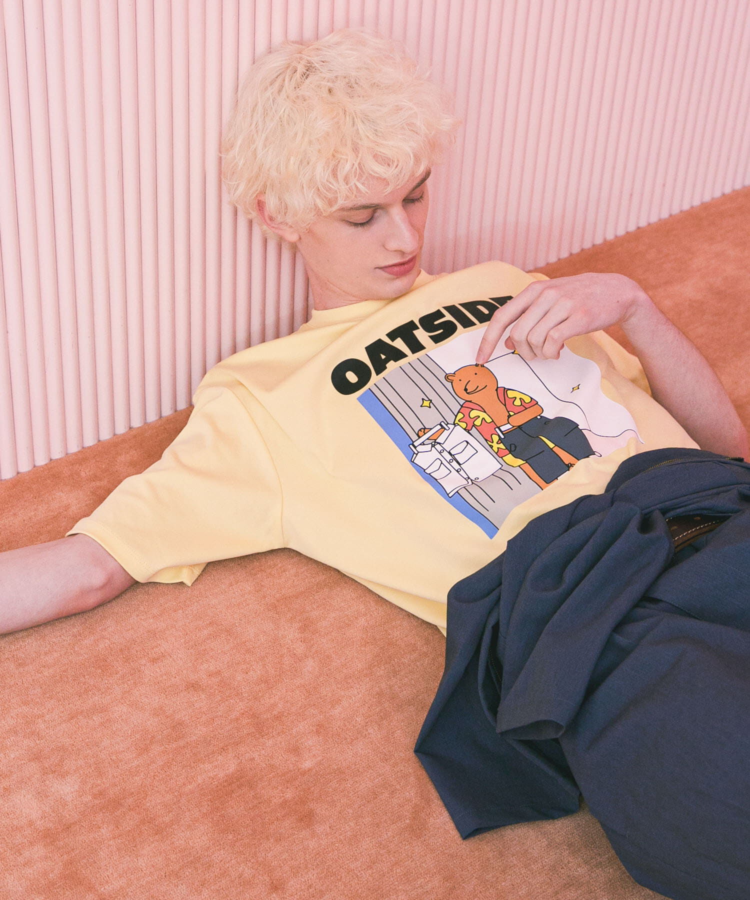 SENSE OF PLACE by URBAN RESEARCH「『別注』OATSIDE&times;SENSE OF PLACE　グラフィックショートスリーブ Tシャツ B」|Tシャツ・カットソー|