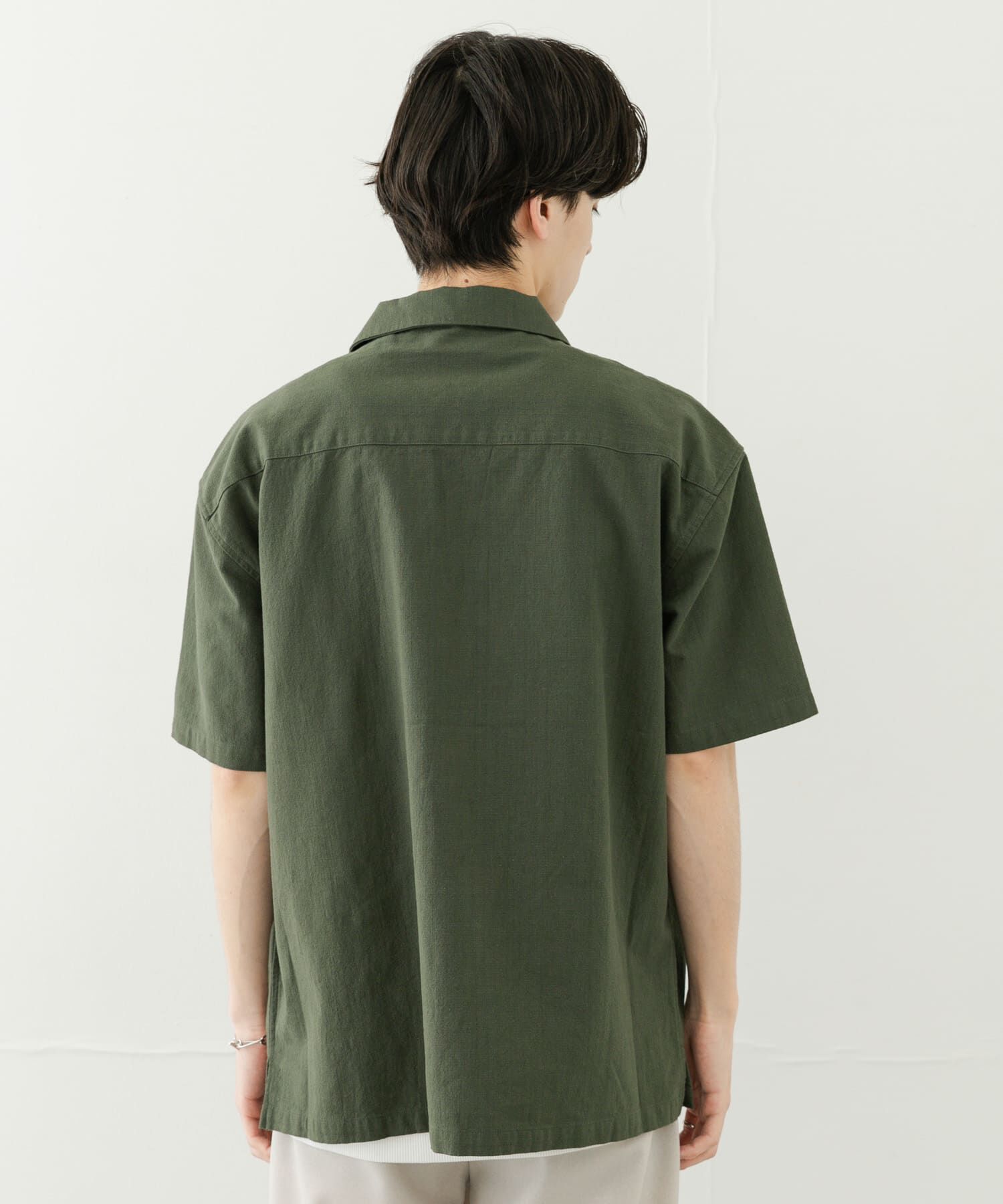 SENSE OF PLACE by URBAN RESEARCH「ドライタッチプルオーバーショートスリーブシャツ」|シャツ・ブラウス|