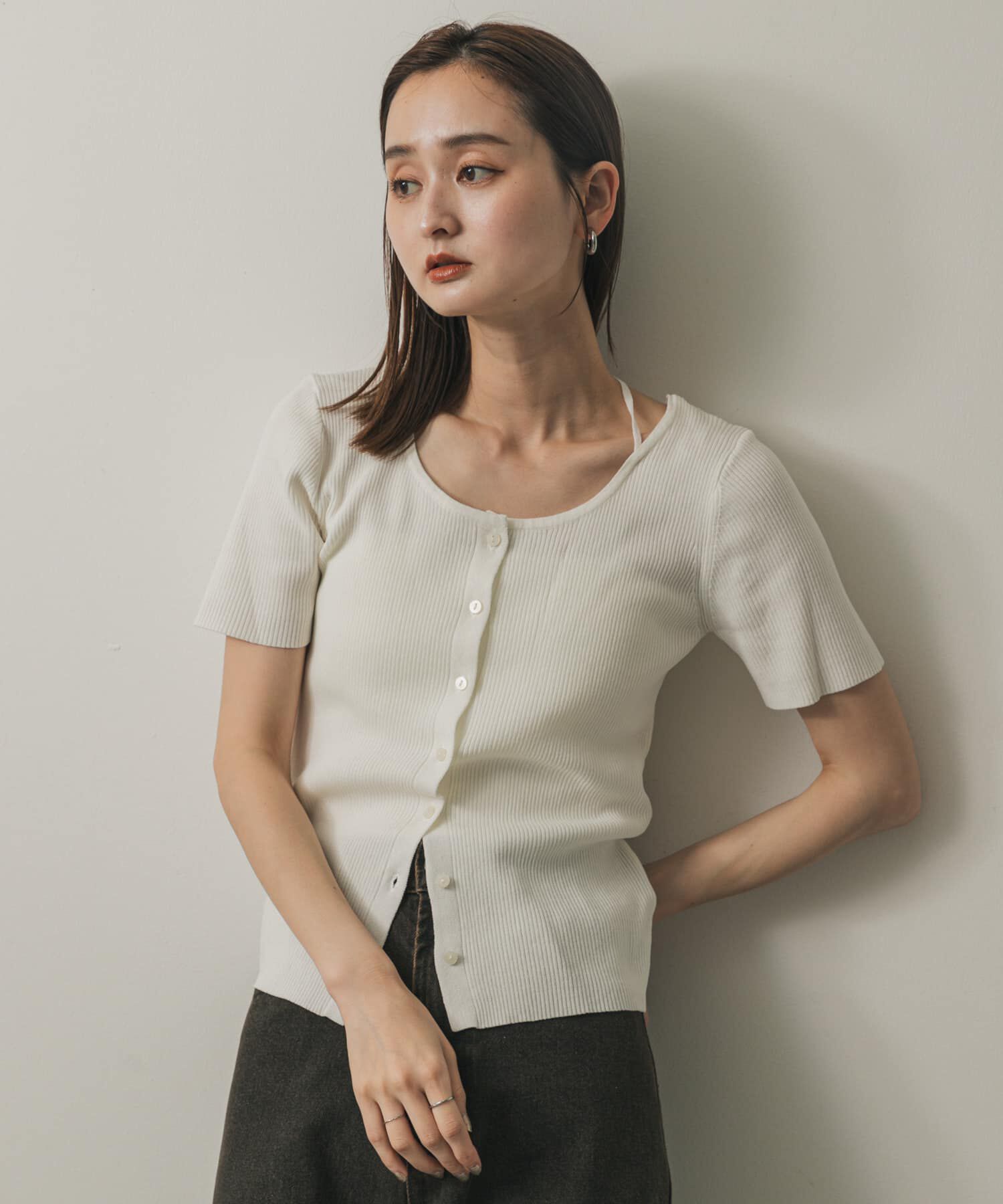 SENSE OF PLACE by URBAN RESEARCH「アレンジコードコンパクトセーター」|ニット・セーター|