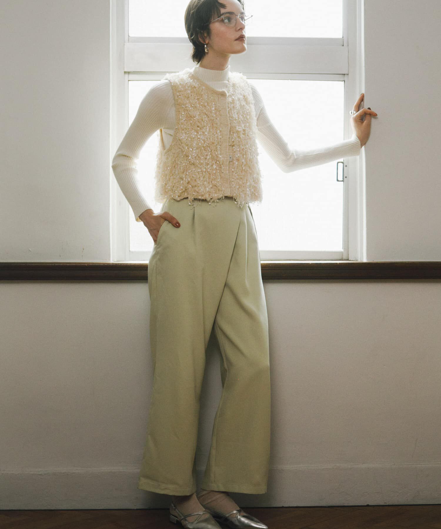 SENSE OF PLACE by URBAN RESEARCH「ベルトデザインスラックス」|その他|