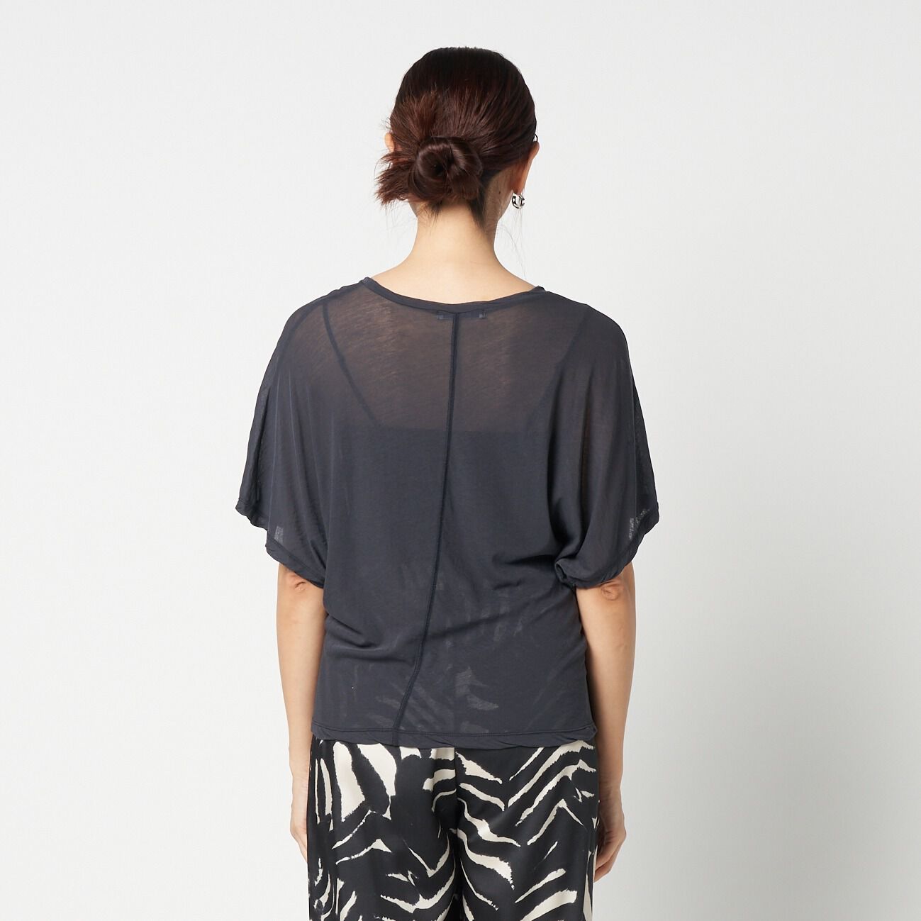 HELIOPOLE「HELIOPOLE SHEER COTTON  DOLMANSLEEVE TEE」|Tシャツ・カットソー|