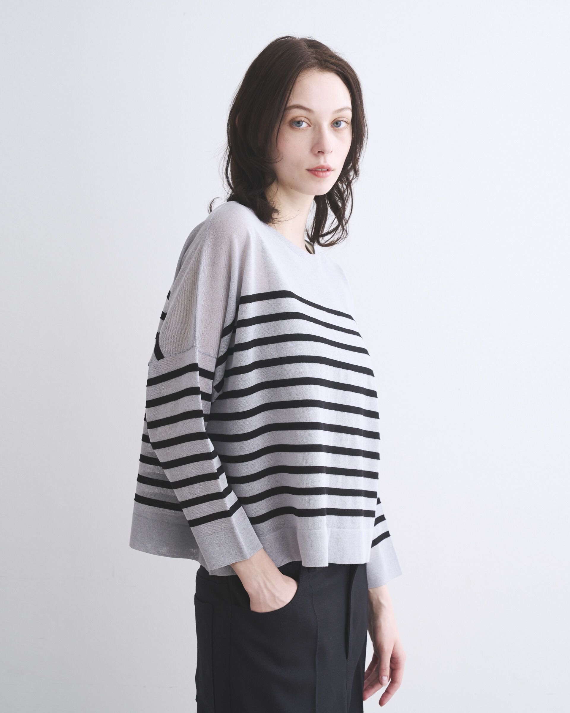 Traditional Weatherwear「LYNE KNIT SHEER」|ニット・セーター|