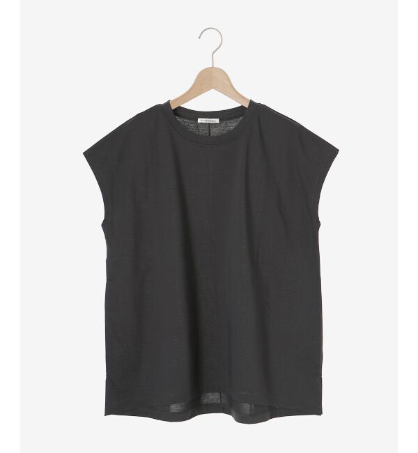 le.coeur blanc「オーガニックコットンフレンチスリーブTシャツ」|Tシャツ・カットソー|