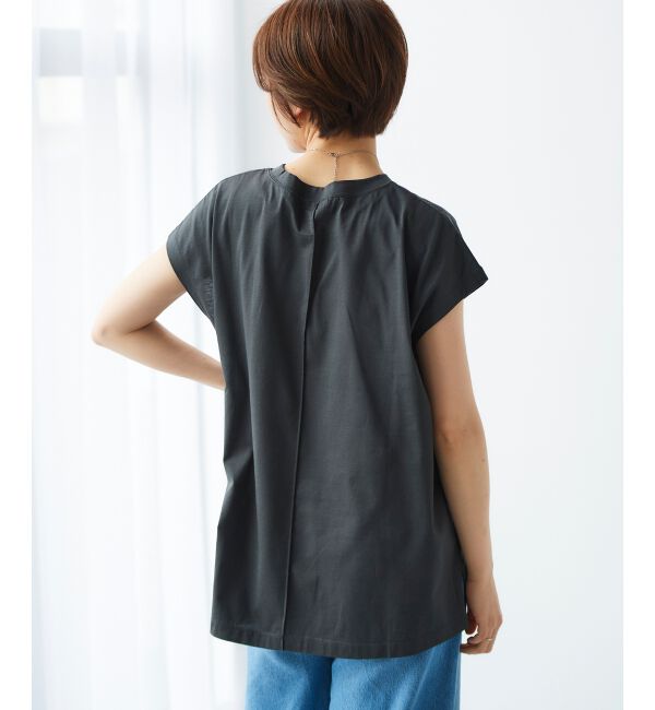 le.coeur blanc「オーガニックコットンフレンチスリーブTシャツ」|Tシャツ・カットソー|