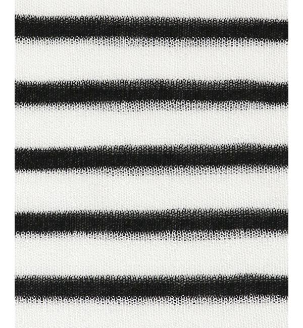 le.coeur blanc「《手洗い可能》シアーニットプルオーバー」|ニット・セーター|