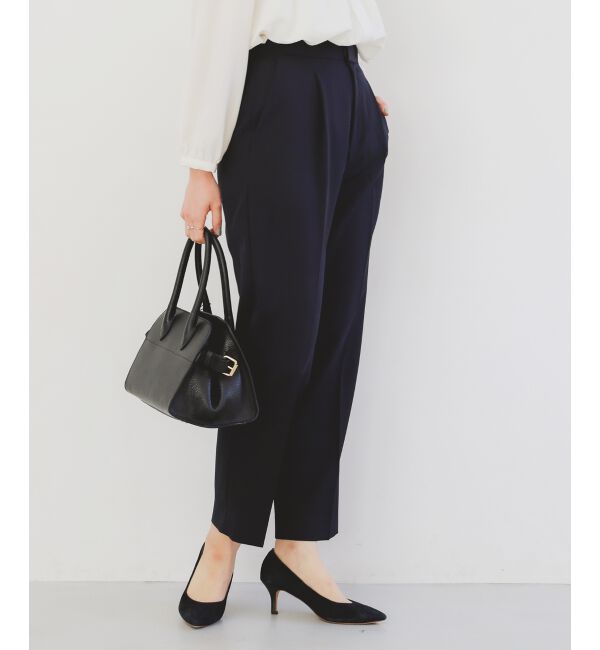 le.coeur blanc「ツインクロスタックストレートパンツ」|その他|