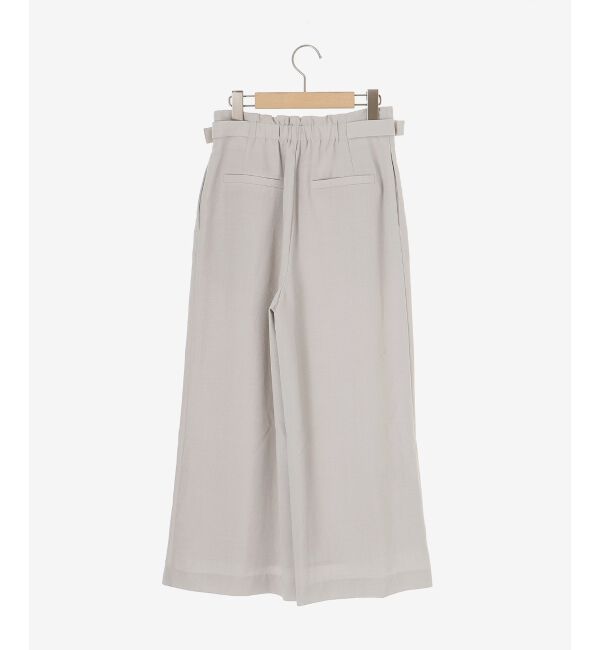  「《手洗い可能》タンブラーブッチャータックワイドパンツ」|その他|
