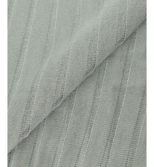  「《WEB限定アイテム》シアーストライプニット」|ニット・セーター|