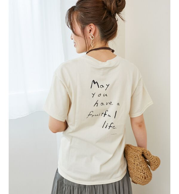  「KAZUMIDOI fruitfullife Tシャツ」|Tシャツ・カットソー|