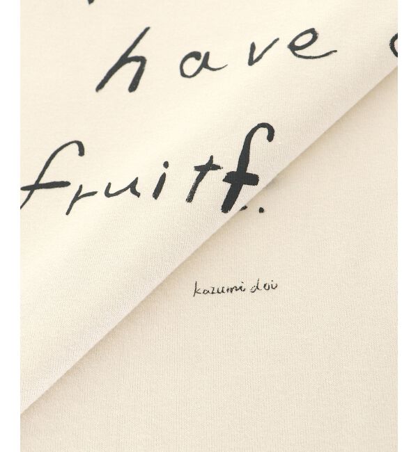  「KAZUMIDOI fruitfullife Tシャツ」|Tシャツ・カットソー|