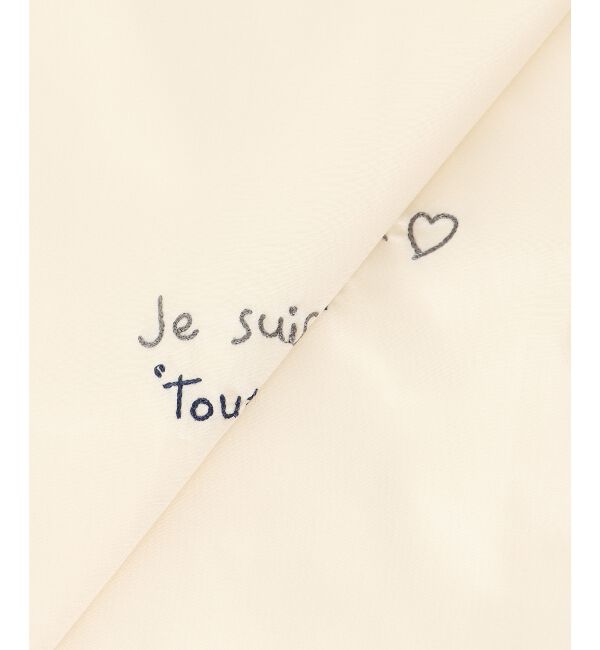  「《WEB限定アイテム》レタリング刺繍シャツ」|シャツ・ブラウス|