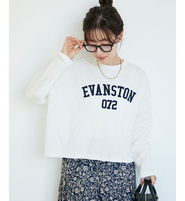  「《WEB限定アイテム》カレッジロゴオーバーロンT」|Tシャツ・カットソー|オフ