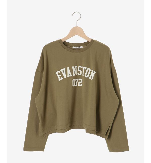  「《WEB限定アイテム》カレッジロゴオーバーロンT」|Tシャツ・カットソー|