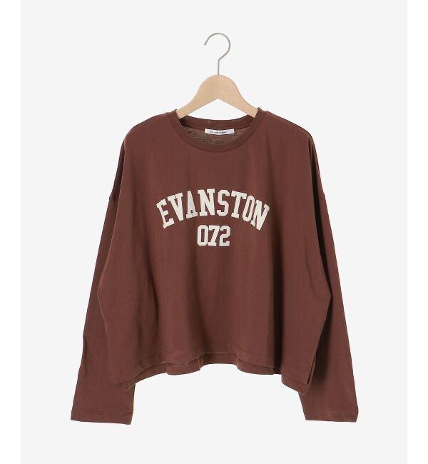  「《WEB限定アイテム》カレッジロゴオーバーロンT」|Tシャツ・カットソー|
