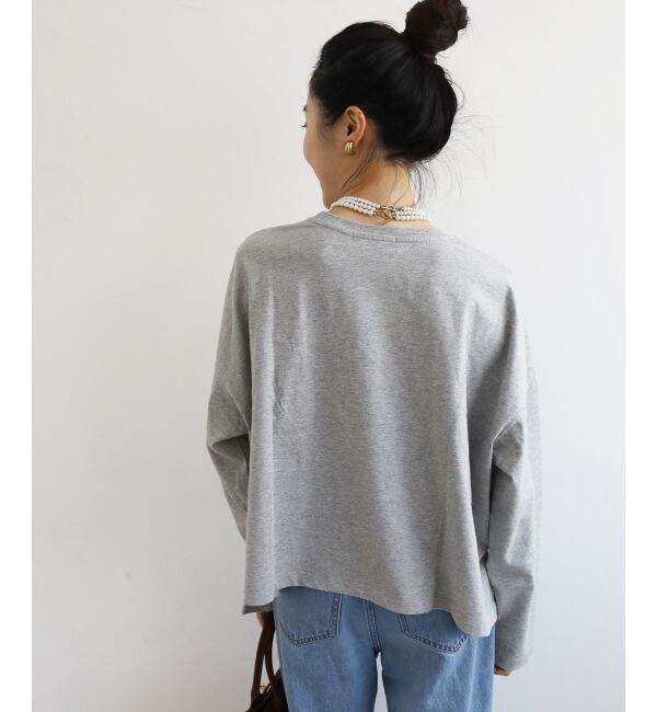  「《WEB限定アイテム》カレッジロゴオーバーロンT」|Tシャツ・カットソー|