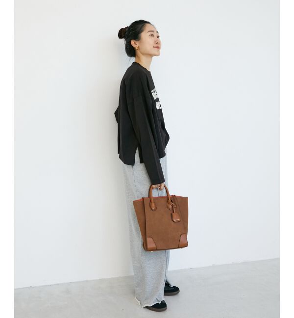  「《WEB限定アイテム》カレッジロゴオーバーロンT」|Tシャツ・カットソー|