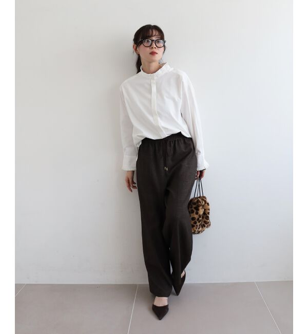  「グレンチェックイージーワイドパンツ」|その他|