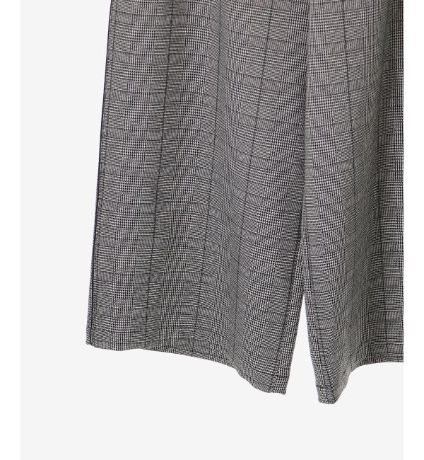  「グレンチェックイージーワイドパンツ」|その他|