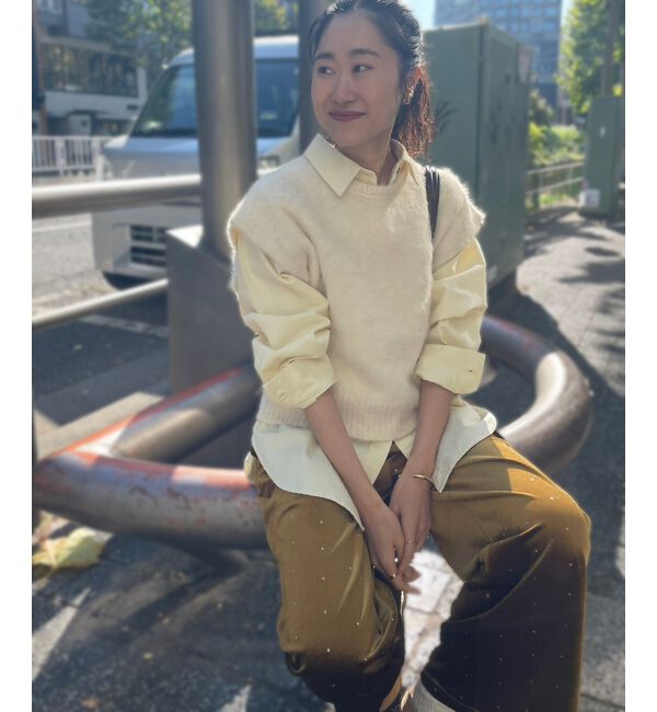  「《WEB限定アイテム》グリッタードットベロアイージーパンツ」|その他|