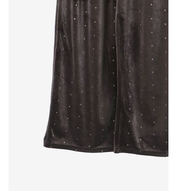  「《WEB限定アイテム》グリッタードットベロアイージーパンツ」|その他|