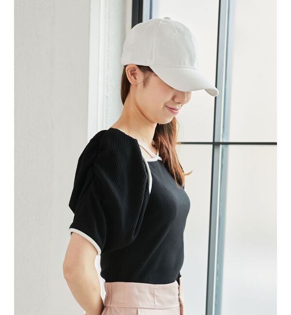 MAJESTICLEGON「パイピングリブトップス」|Tシャツ・カットソー|